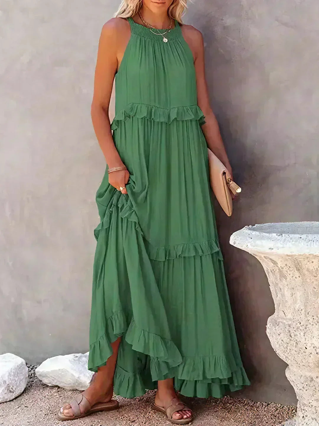 Zola | Elegant Dress with Ruffles