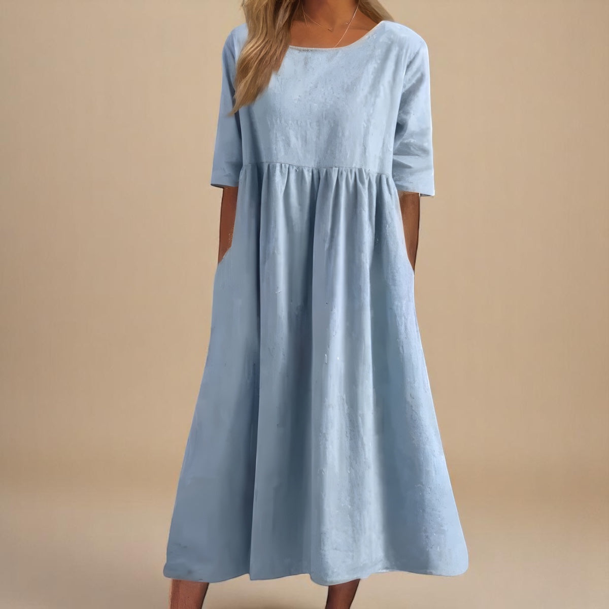 Lily | Light relaxed Midi dress