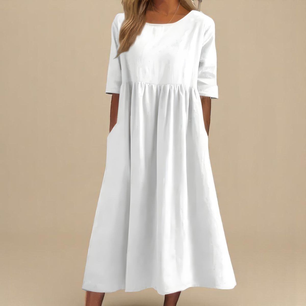 Lily | Light relaxed Midi dress