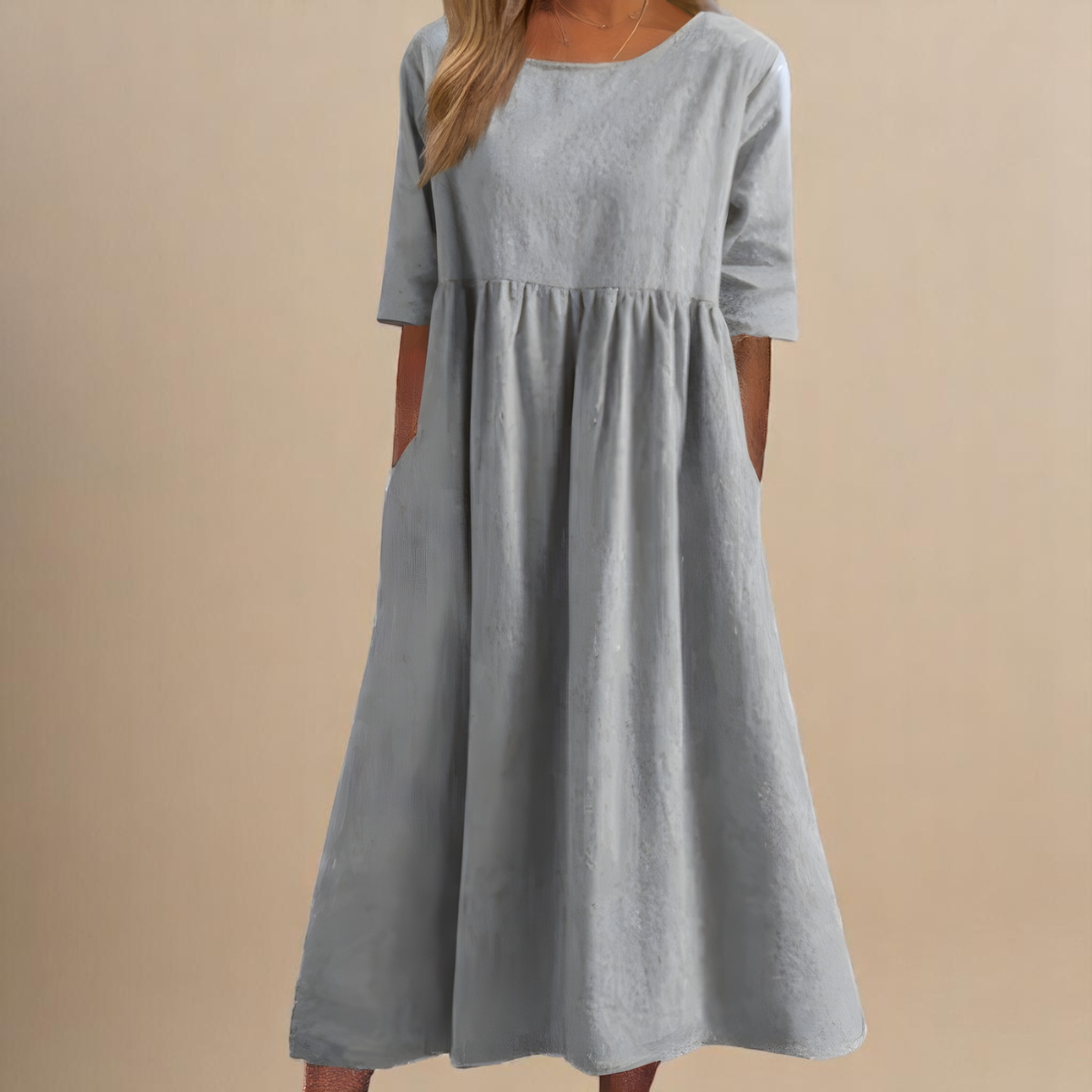 Lily | Light relaxed Midi dress