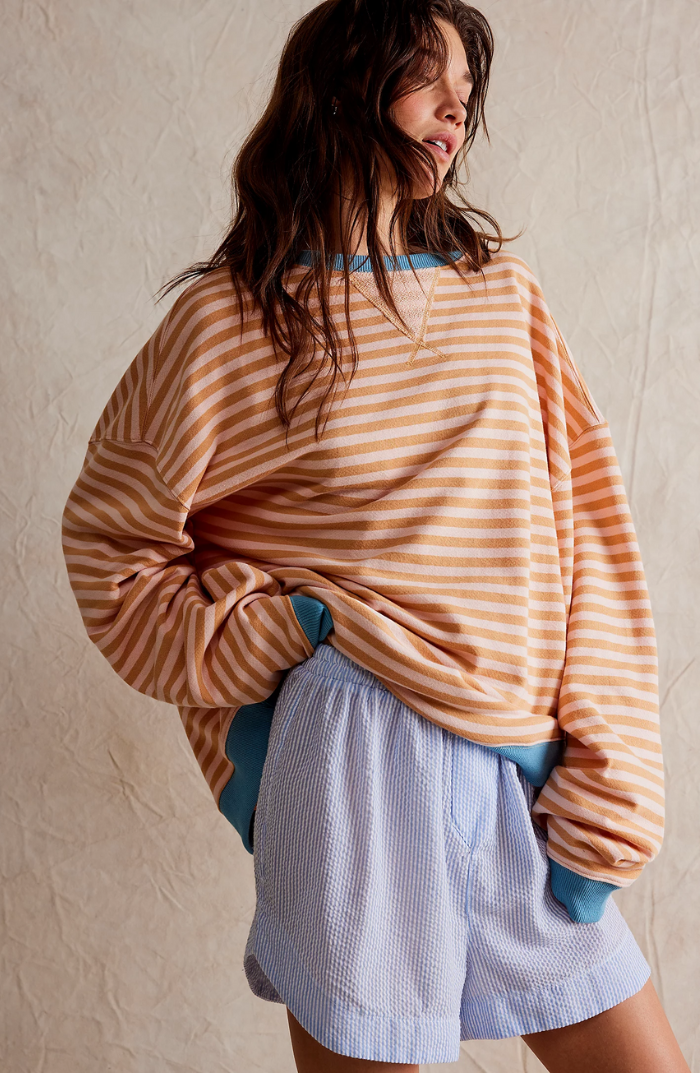 Skye | Oversized Striped Sweater