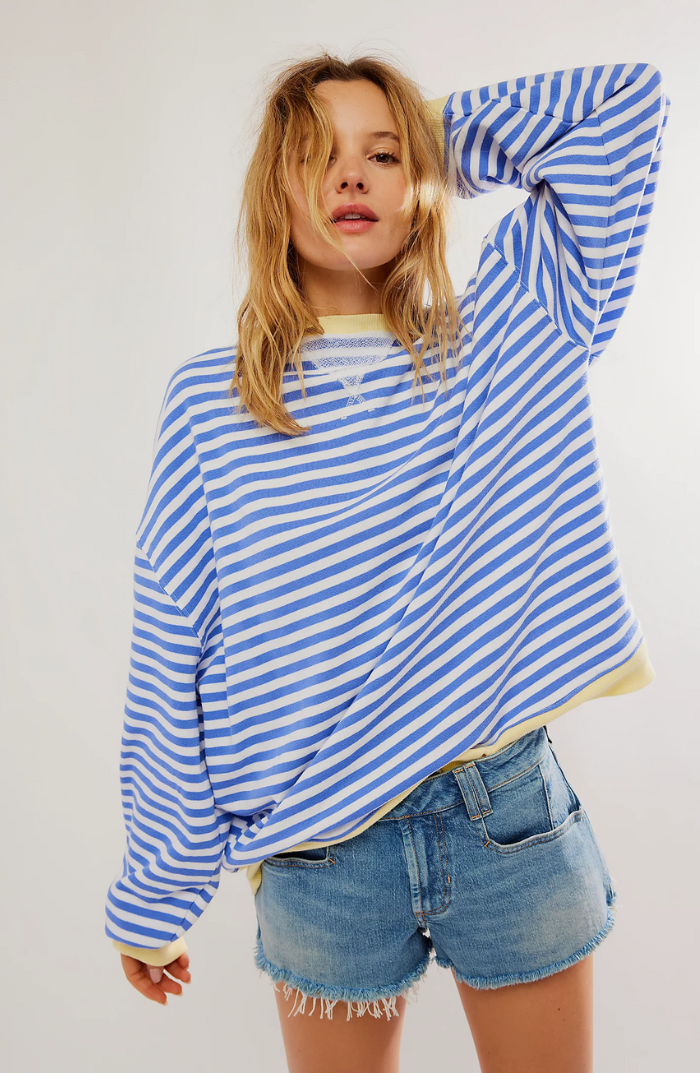 Skye | Oversized Striped Sweater