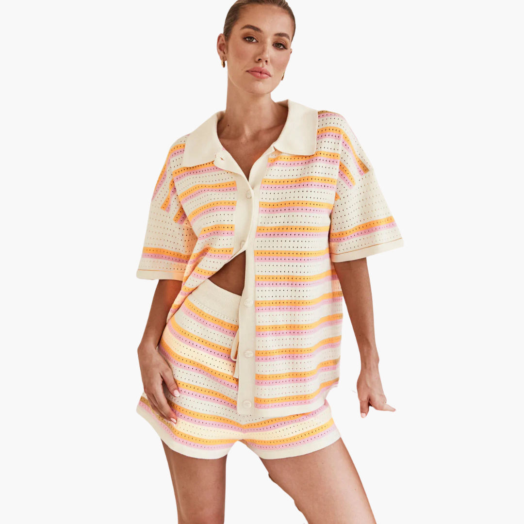 Maya | Open-Knit Co-Ord Set