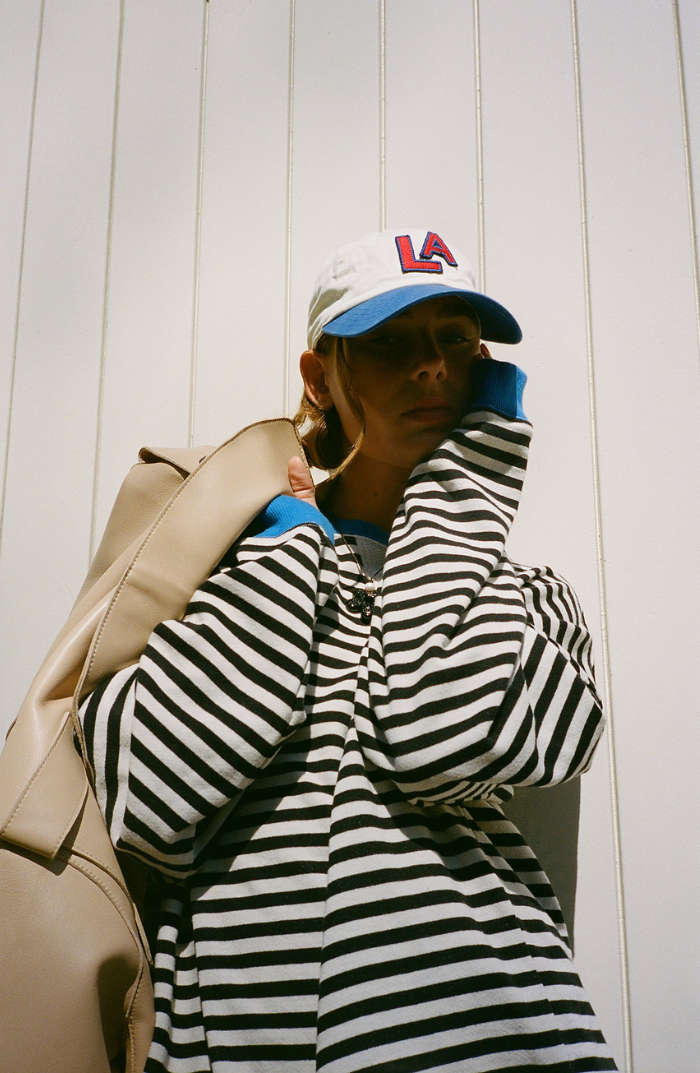 Skye | Oversized Striped Sweater