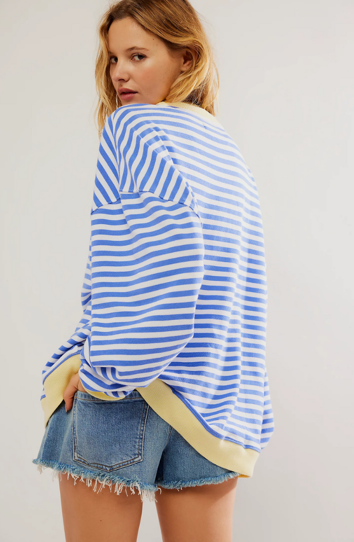 Skye | Oversized Striped Sweater