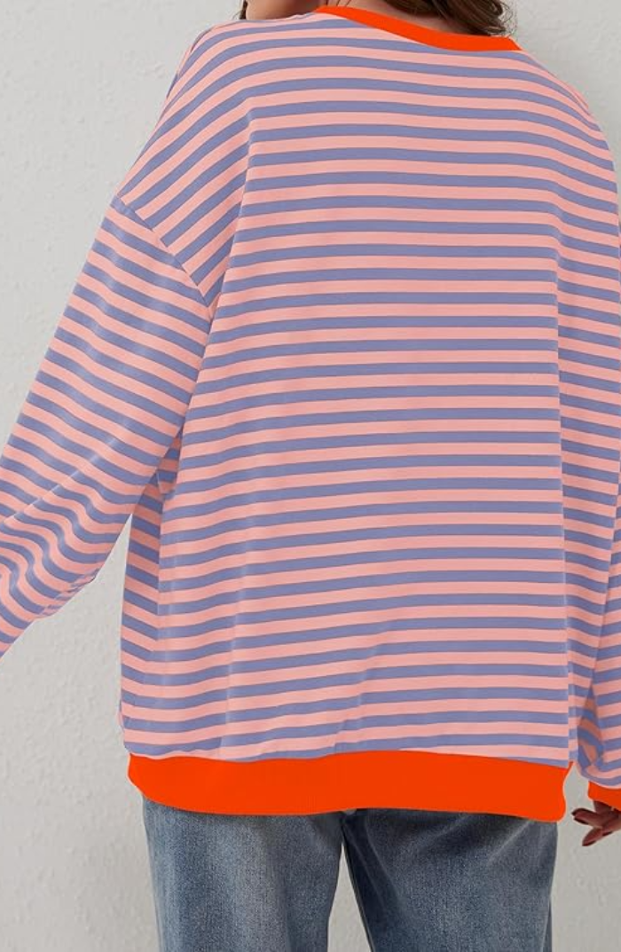 Skye | Oversized Striped Sweater