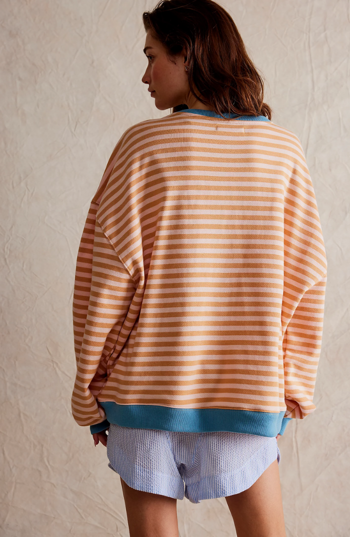 Skye | Oversized Striped Sweater