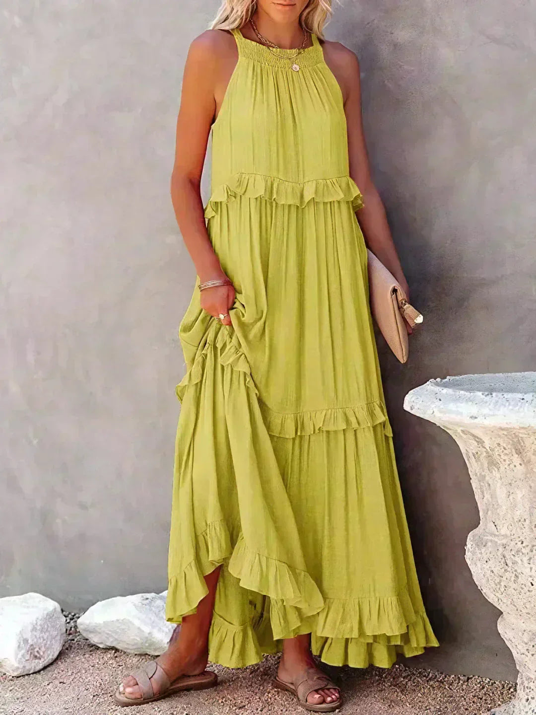 Zola | Elegant Dress with Ruffles