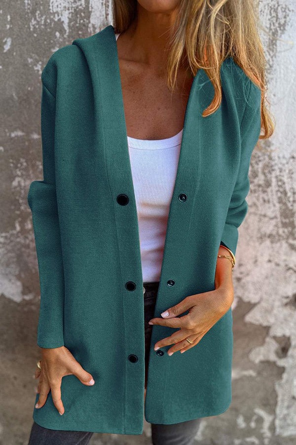 Nisa | Luxury hooded cardigan