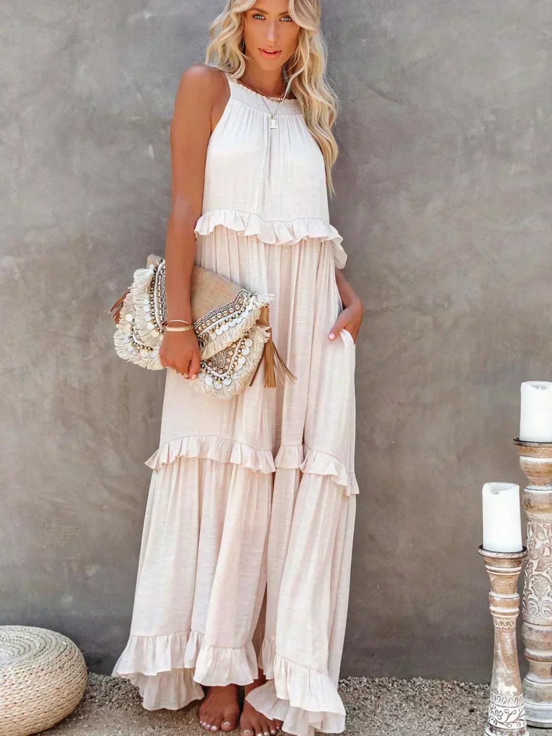Zola | Elegant Dress with Ruffles