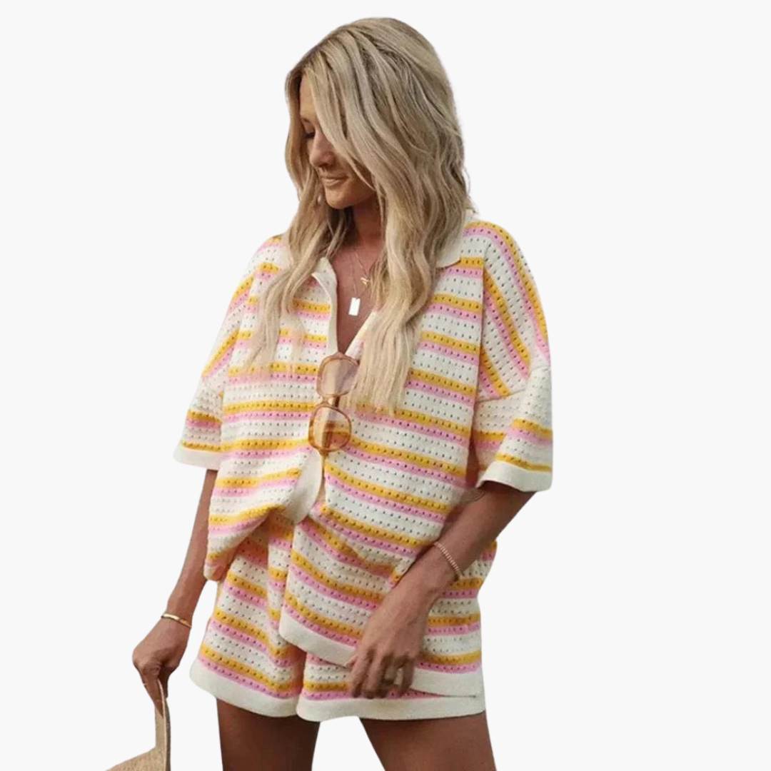 Maya | Open-Knit Co-Ord Set