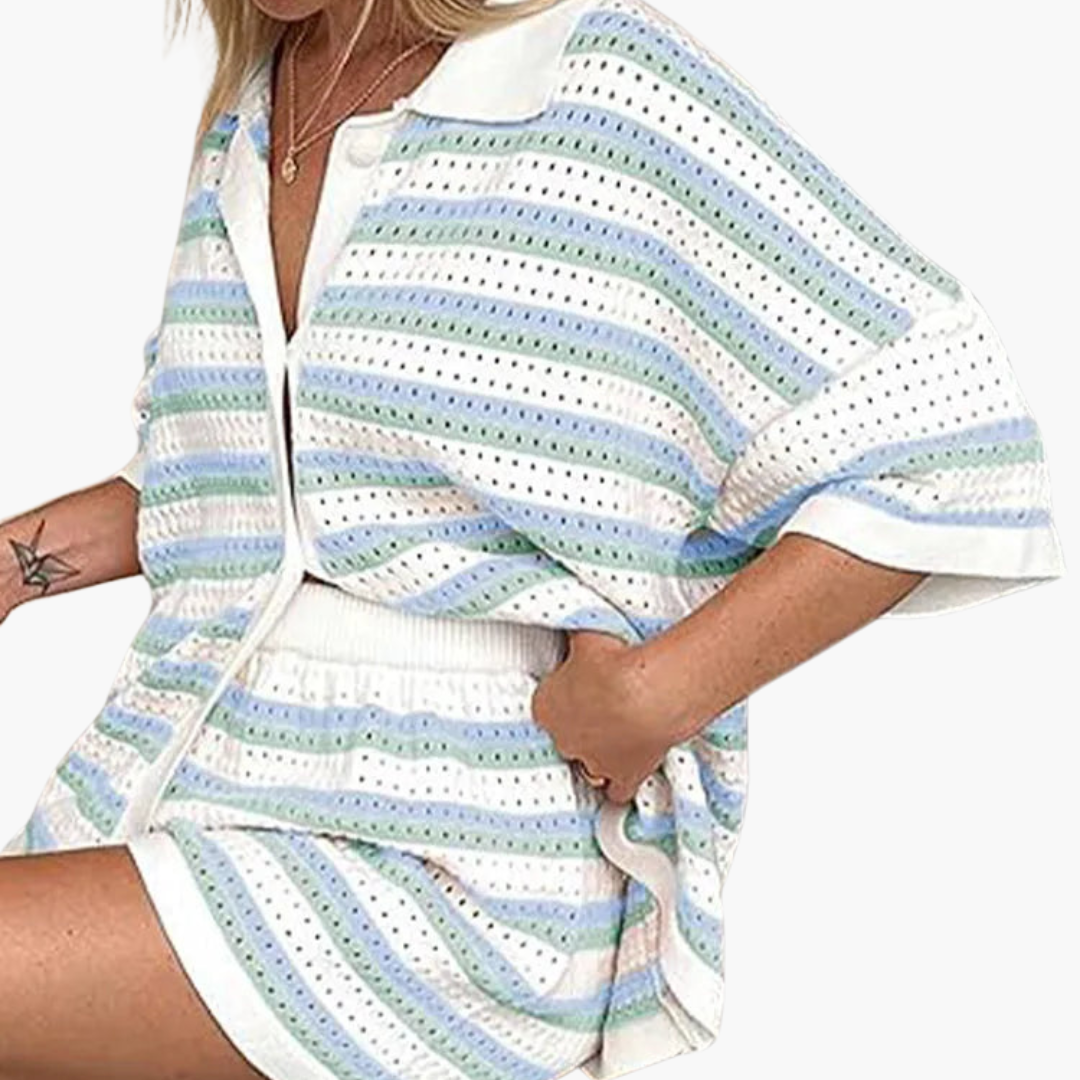 Maya | Open-Knit Co-Ord Set