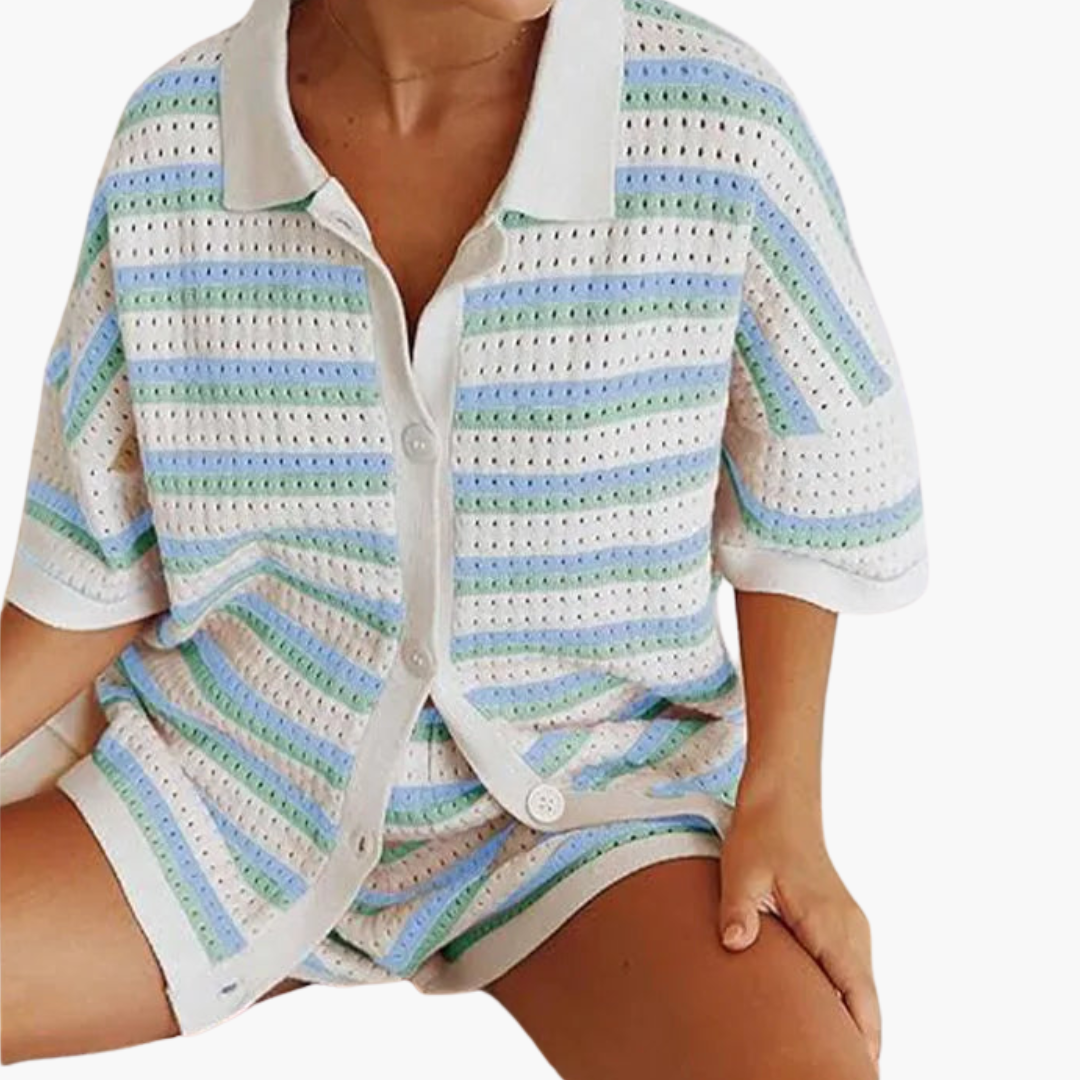 Maya | Open-Knit Co-Ord Set
