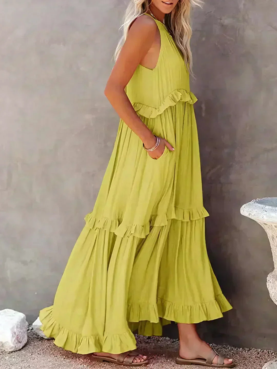 Zola | Elegant Dress with Ruffles
