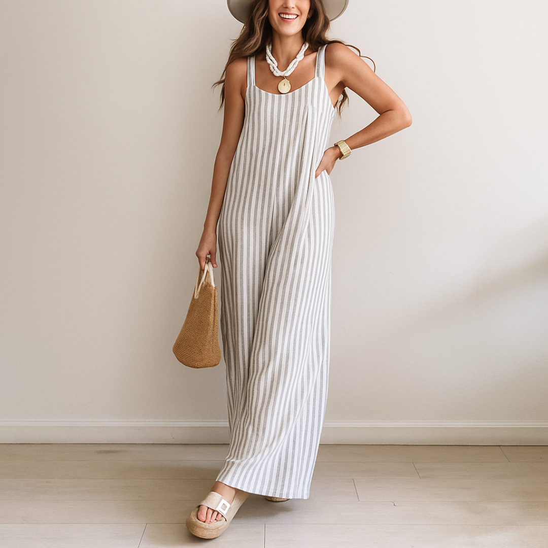 Nicky | Casual Striped Jumpsuit
