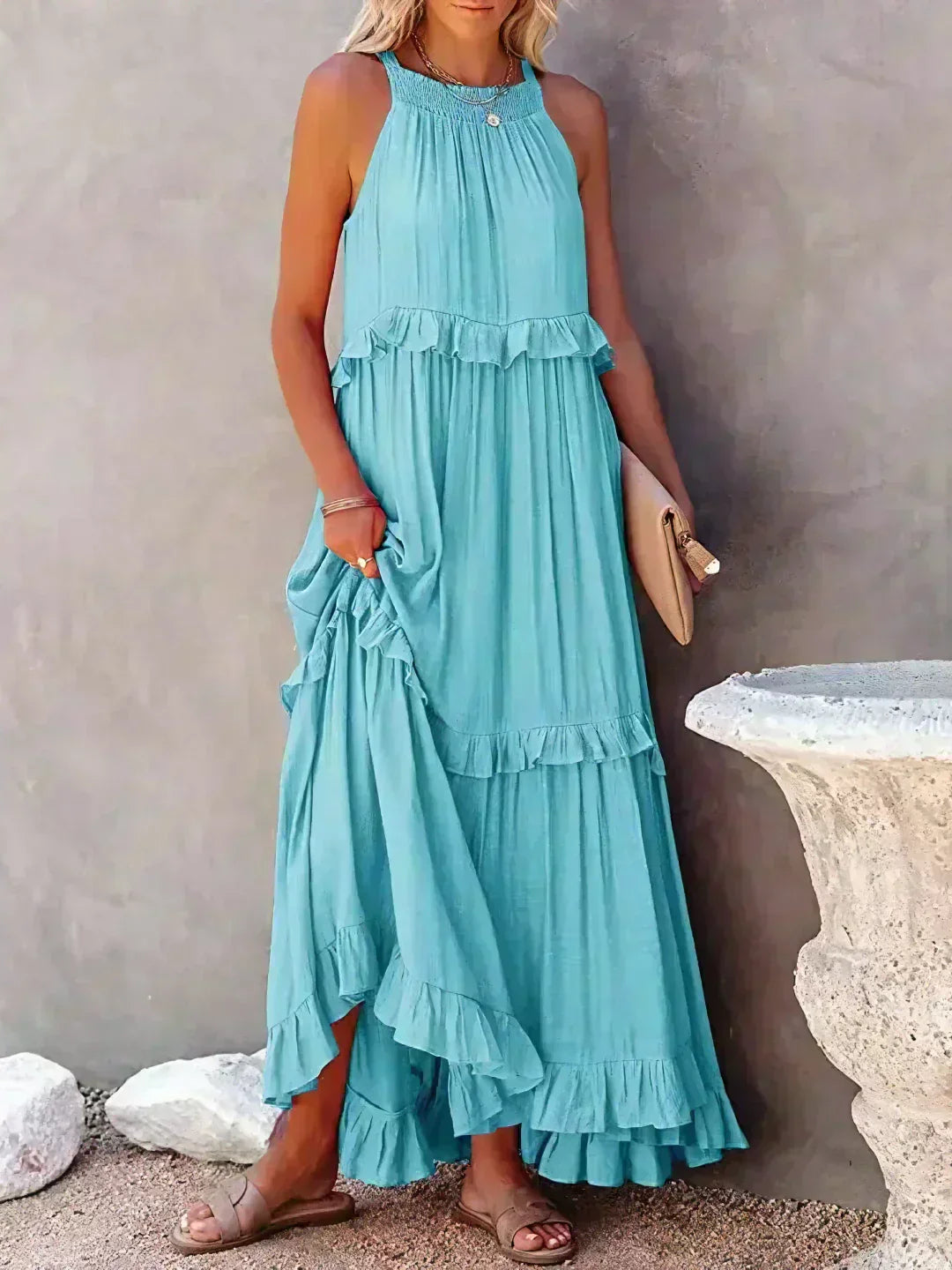 Zola | Elegant Dress with Ruffles
