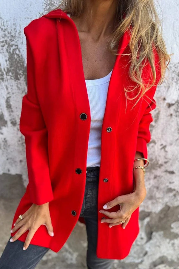 Nisa | Luxury hooded cardigan