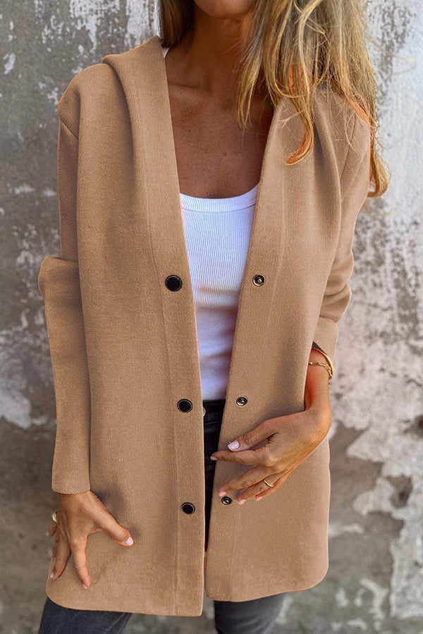 Nisa | Luxury hooded cardigan