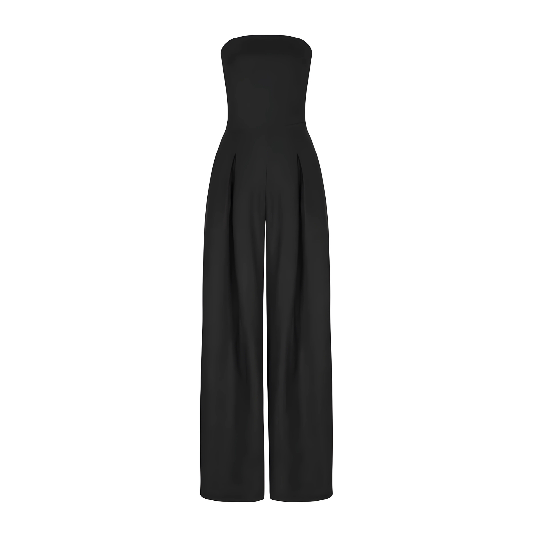 Kyla – Strapless Wide-Leg Jumpsuit