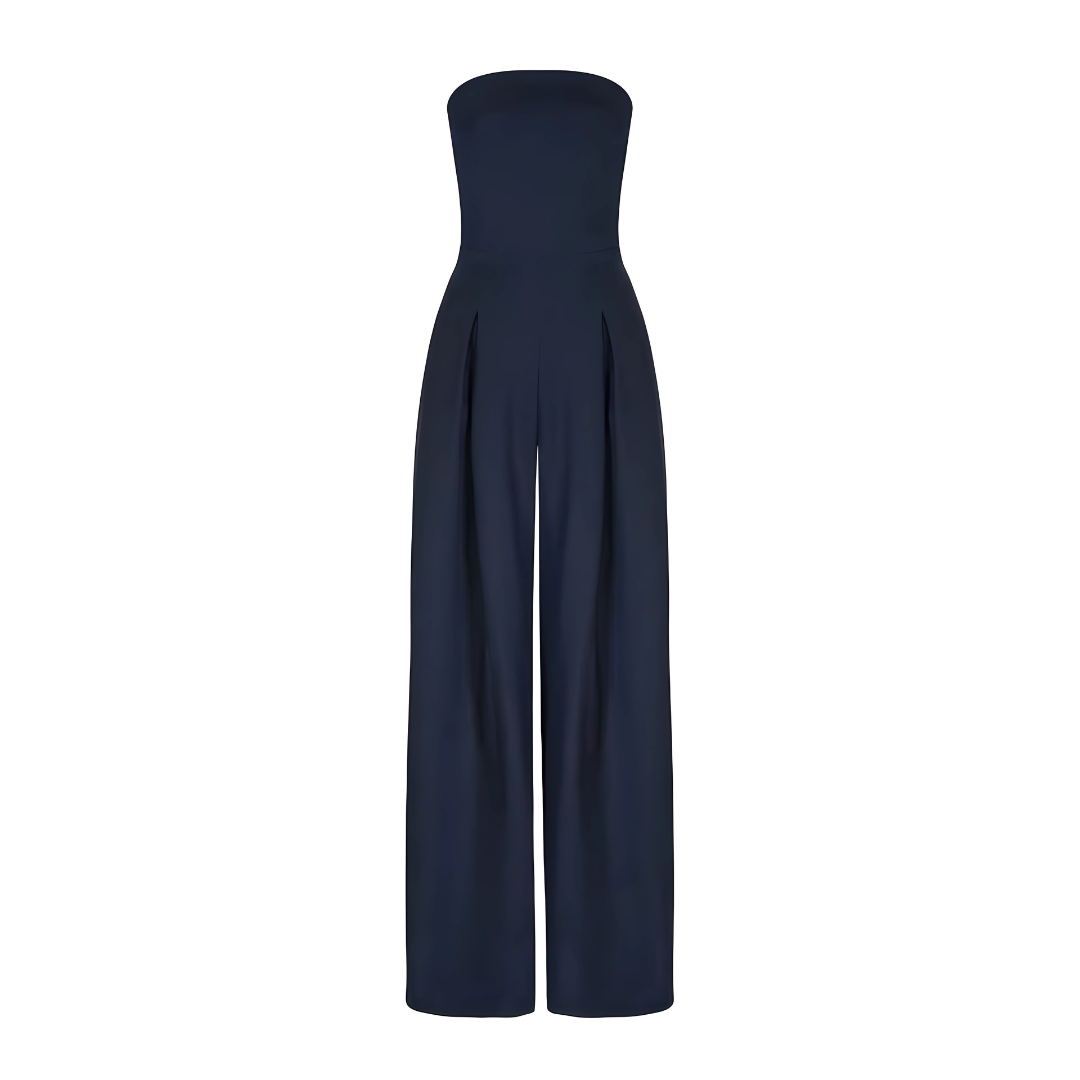 Kyla – Strapless Wide-Leg Jumpsuit