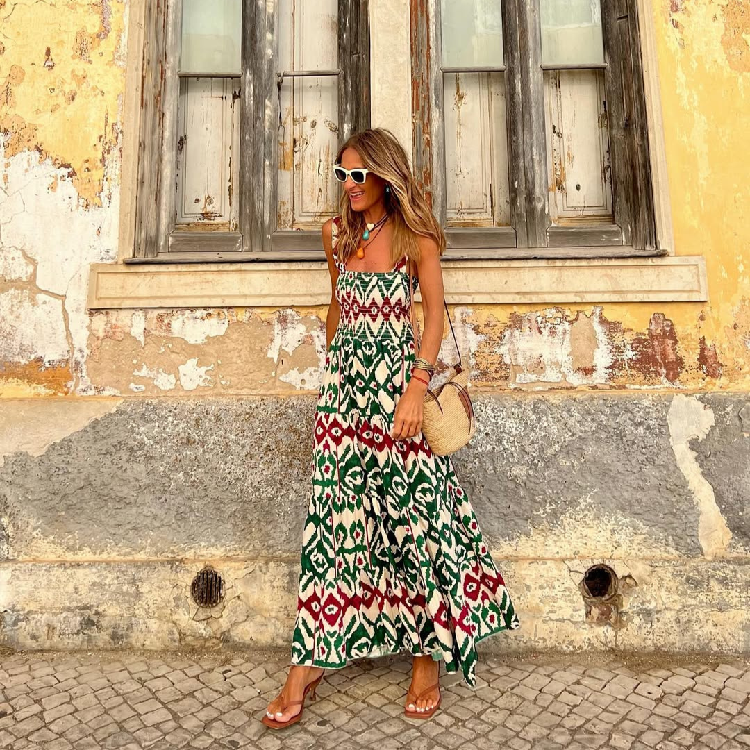 Camilla | Maxi Dress – Ethnic Style with a Mediterranean Touch