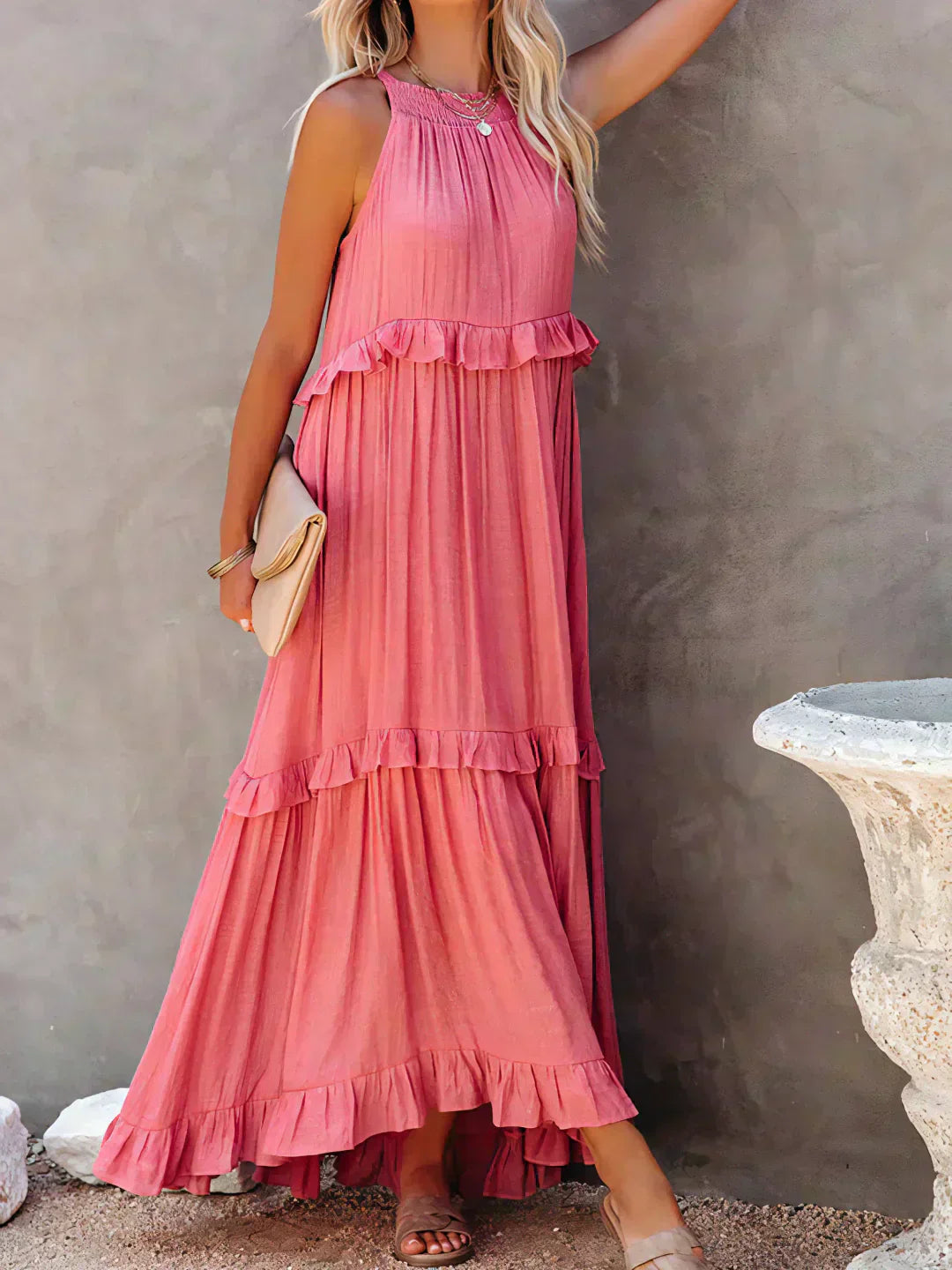 Zola | Elegant Dress with Ruffles