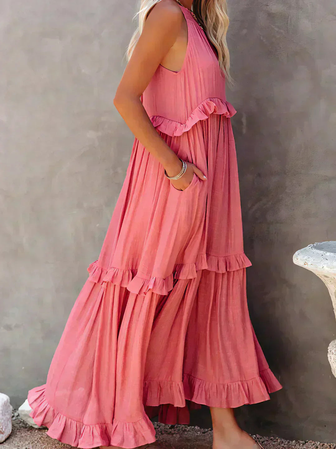 Zola | Elegant Dress with Ruffles