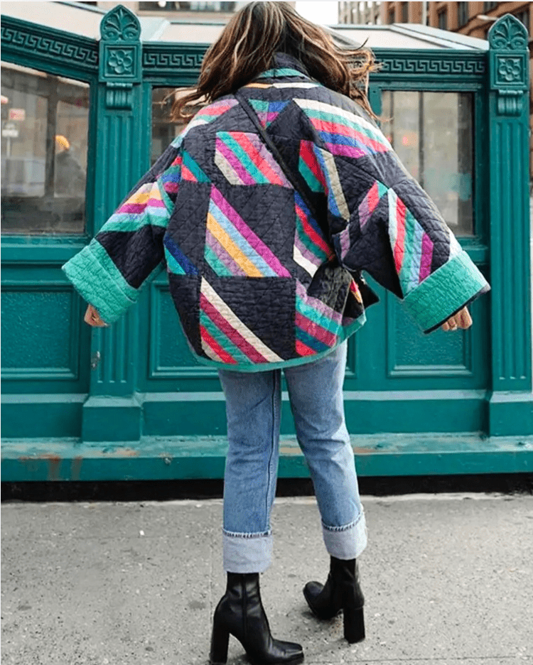 Zoe | Oversized Jacket – Vintage Look