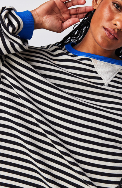 Skye | Oversized Striped Sweater