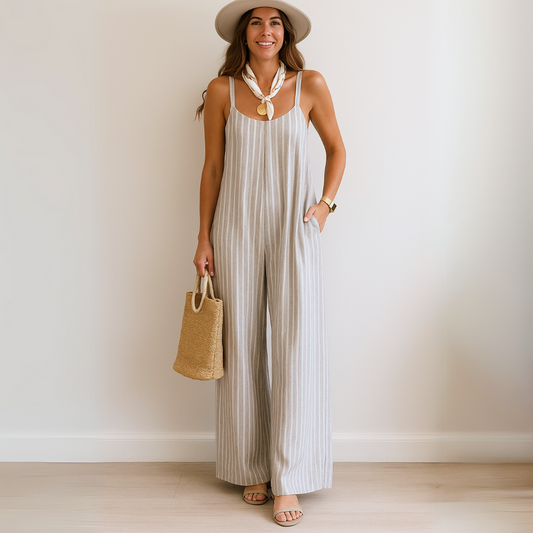 Nicky | Casual Striped Jumpsuit