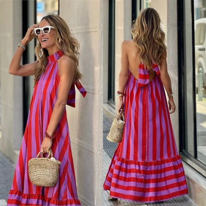 Ava | Maxi Striped Dress