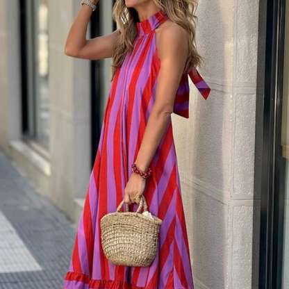 Ava | Maxi Striped Dress