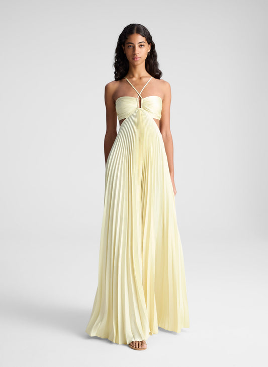 Vienna | Pleated Sunrise Gown