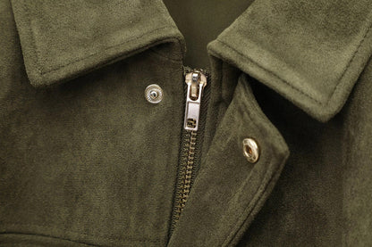 Rebel | Oversized Suede Jacket