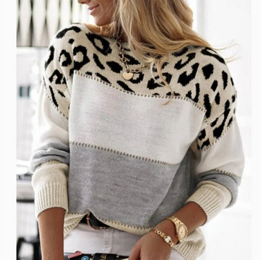 Isabelle | Leopard Sweater