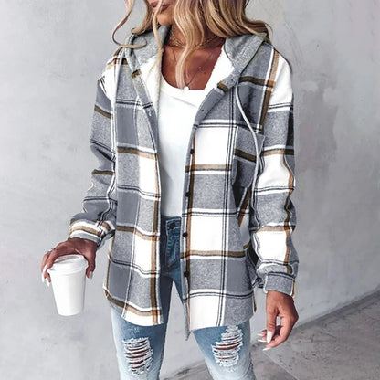 Nola | Checked Overshirt