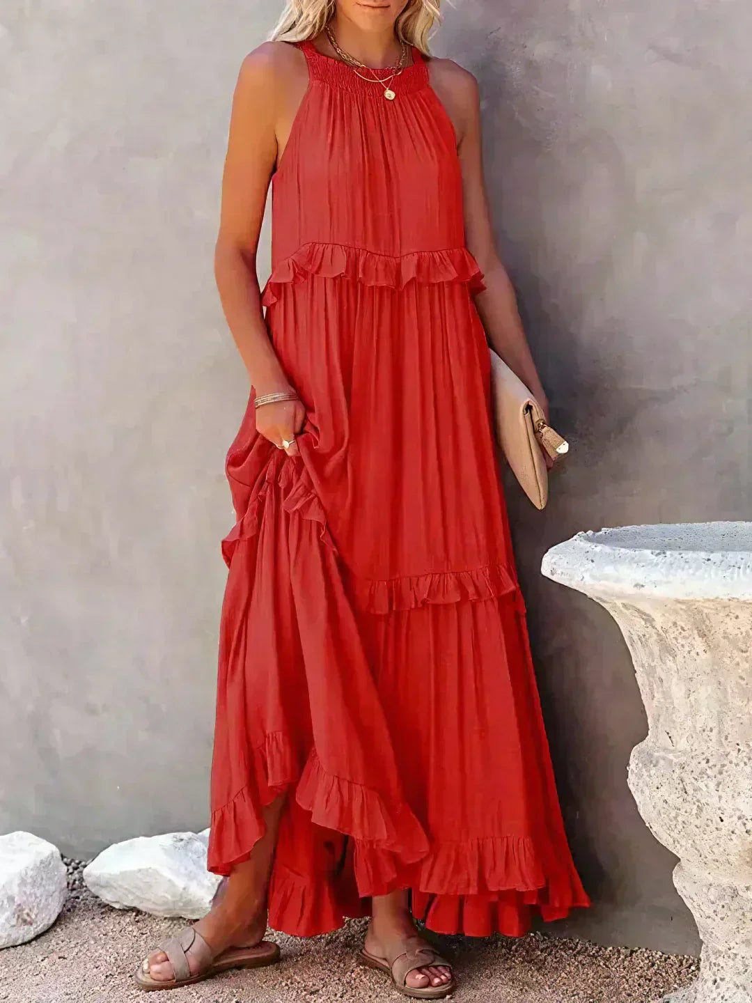 Zola | Elegant Dress with Ruffles