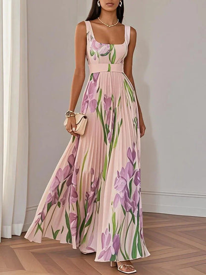Evina | Elegant Floral Maxi Dress